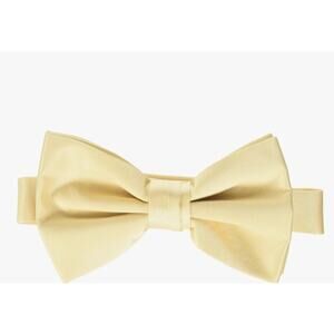 Stacy Adams Bow Tie Ready-Tied Yellow Mens New in Box